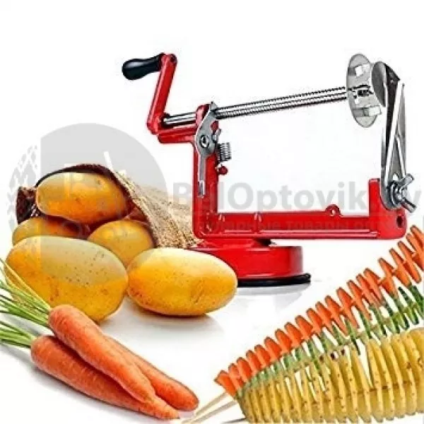 Машинка для резки картофеля спиралью Spiral Potato Slicer 3