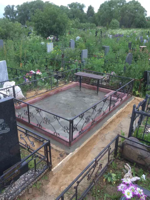 Комплексное лагоустройство могил в Минске и области 4