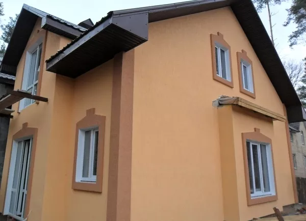 Производим утепление фасадов частных домов Качество 5