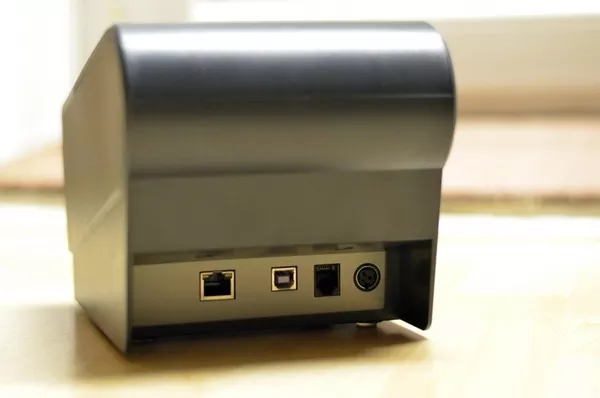 Новый термопринтер (чековый принтер) 80мм USB+LAN с автообрезчиком 2