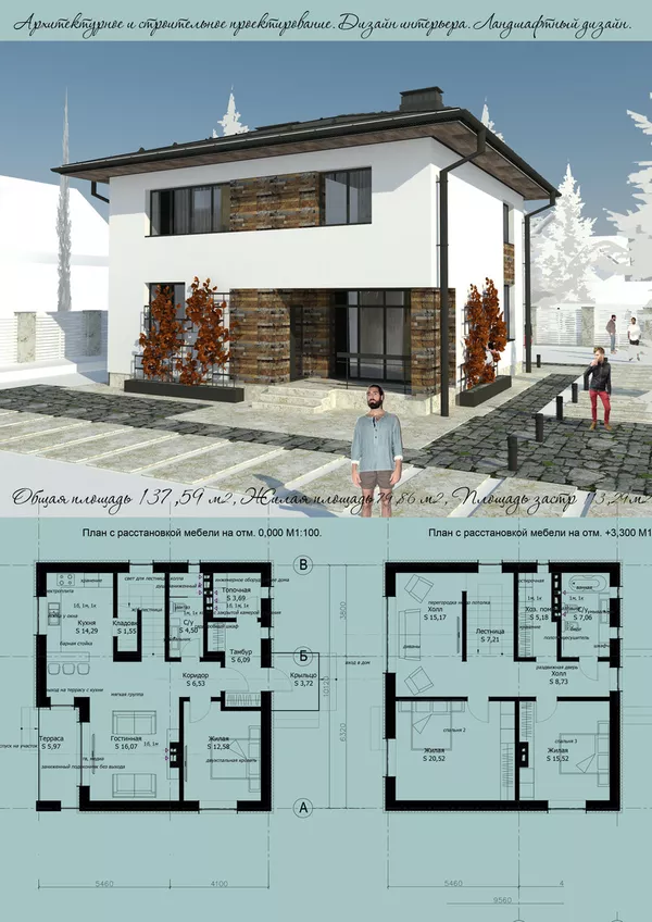 продам готовый проект ДАЧИ,  маленького дома,  услуги архитектора минск