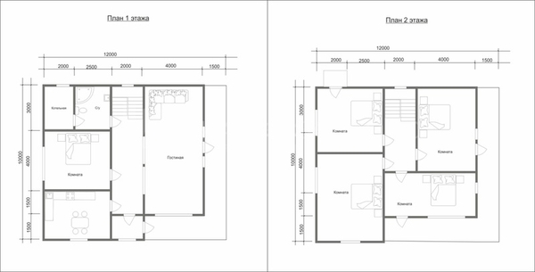 Каркасный Дом 10х12м по проекту Сепия под ключ 7