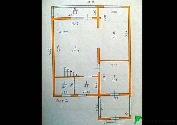 Каркасный Дом под ключ 9х9 проект Монреаль 3