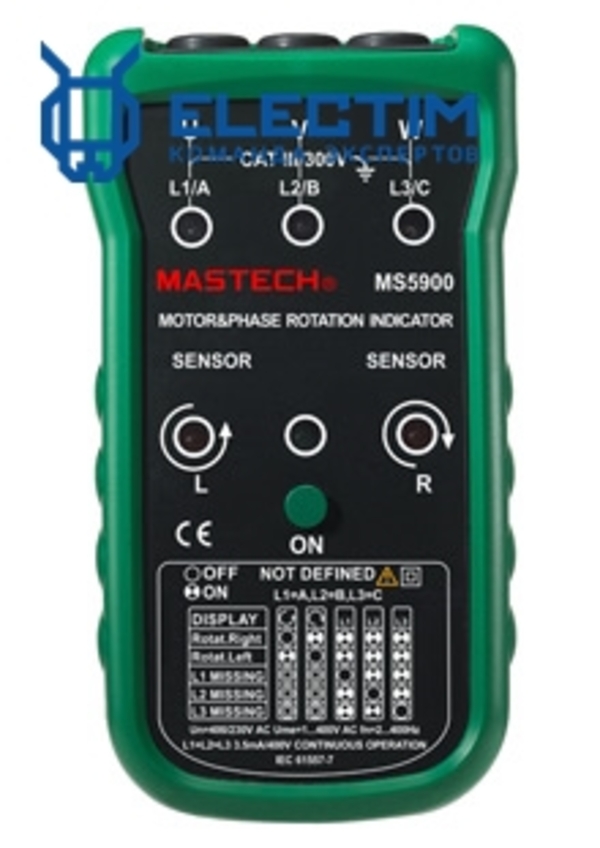 Индикатор чередования фаз MS5900