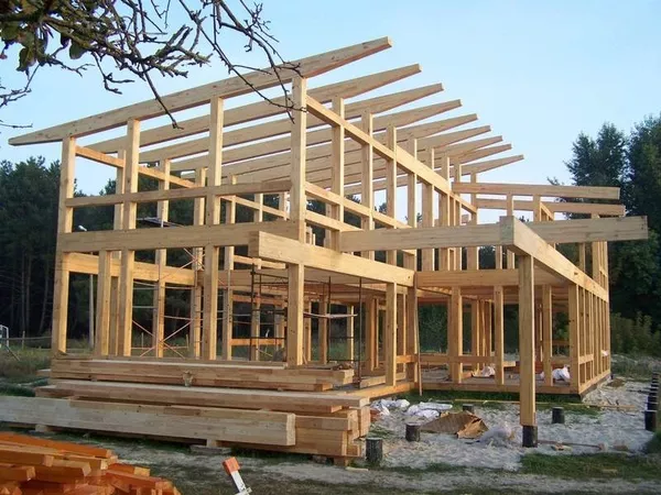 Строительство деревянных домов от 50 руб./кв.м 3