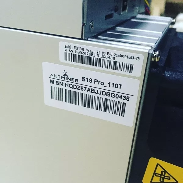 Bitmain Antminer S19 PRO 110th. Минск 2