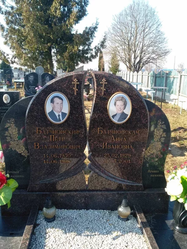 Памятники с установкой на Михановичском кладбище 2