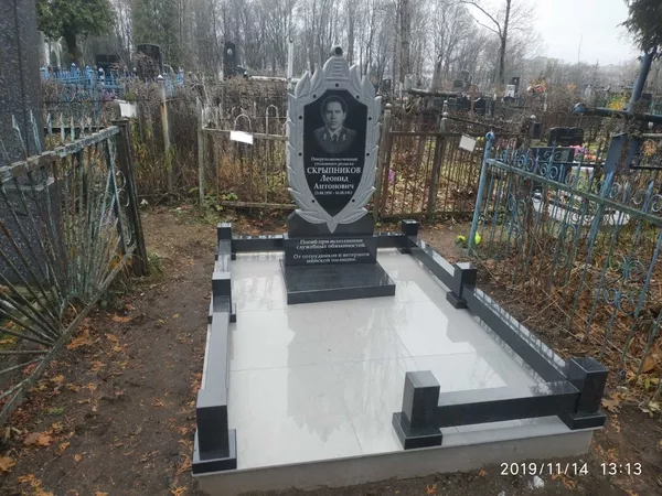 Памятники с установкой на Михановичском кладбище 5