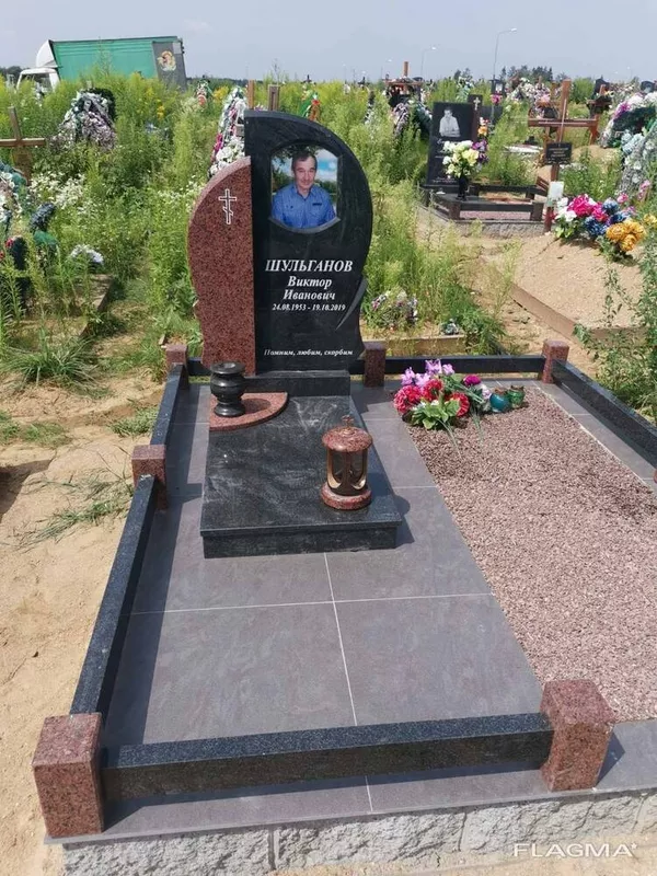 Памятники с установкой под ключ на Михановичском кладбище 4
