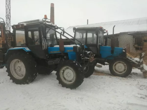 Трактор лесовоз мпт461 с лебедкой 4