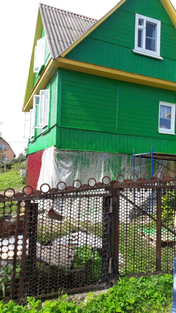 Покраска деревянных домов от 50 руб кв.м 4