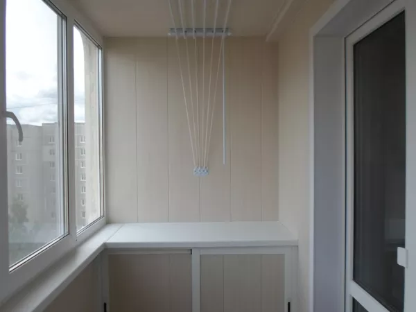 Быстрая и качественная отделка балкона ламинатом в Минске! 2