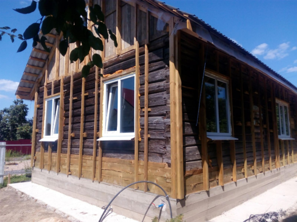 Подъем деревянных домов 2