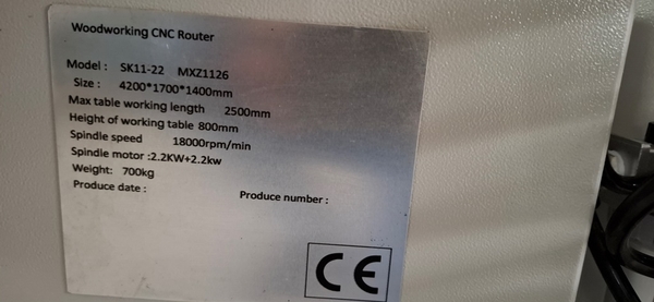 CNC сверлильно-долбежный станок  WOODLAND MACHINERY  (новый) 7