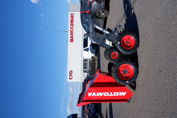 Мотомул - надёжная техника для перевозки грузов в любых условиях 6