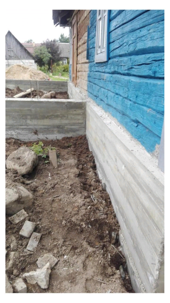 Замена фундамента под деревянные и каркасные дома,  ремонт старых домов 8