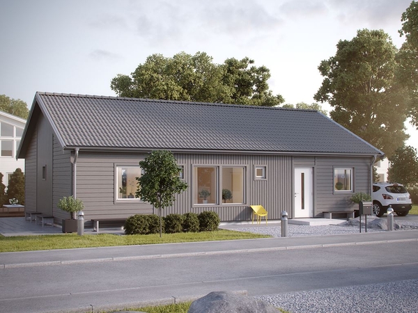 Каркасный дом 12, 6х7, 8 м