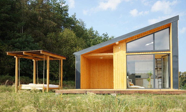 Барнхаус 6х6 м со вторым светом 2