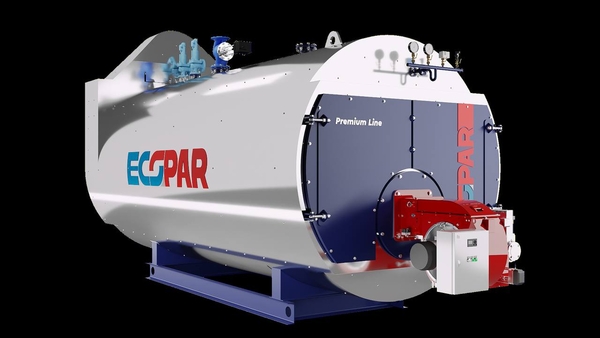 Промышленный жаротрубный паровой котел ECO-PAR