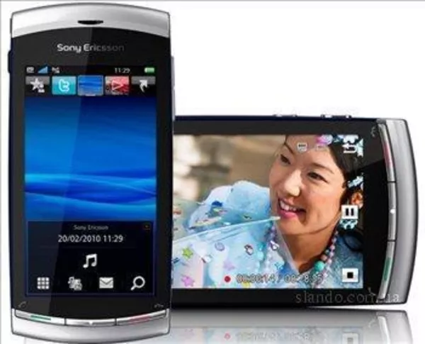 Sony Ericsson U5 - 2 sim/сим Новинка 2010, Wi-Fi, Opera, TV, FM.