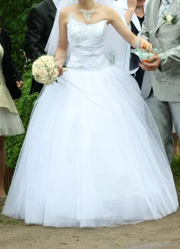 замечательное свадебное платье 3