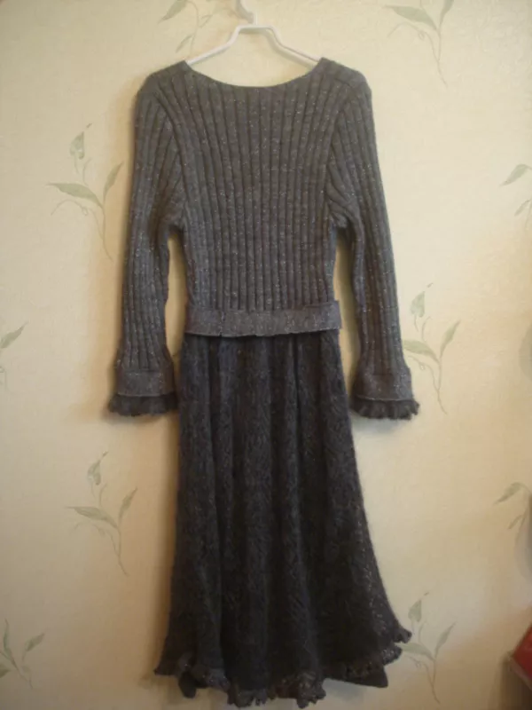 Продам вязаное платье (итал.пряжа) 4