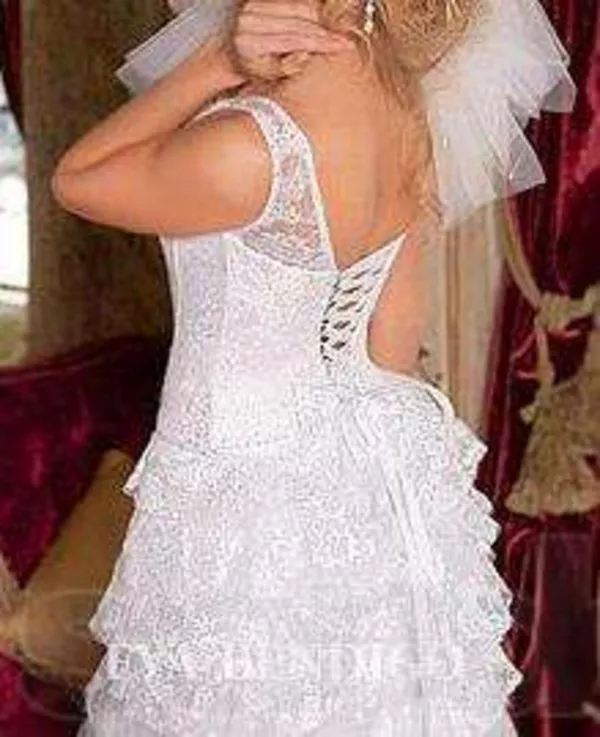 Свадебное платье на стройную девушку 4