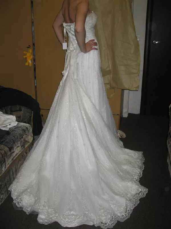 Дизайнерское свадебное платье 2