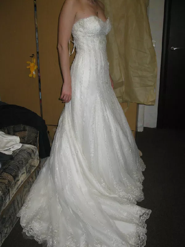 Дизайнерское свадебное платье 3