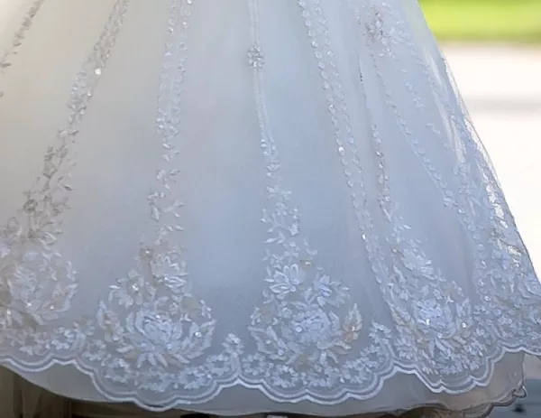 Дизайнерское свадебное платье 4