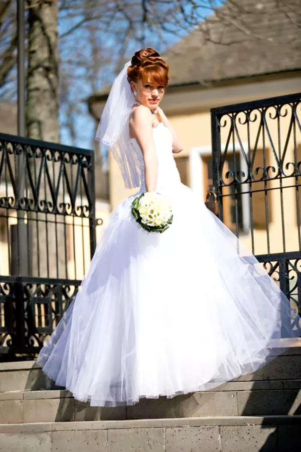 Красивое свадебное платье! 3