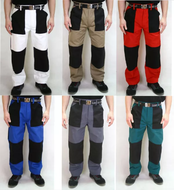 Новейшая модель рабочих штанов со вставными наколенниками. 4