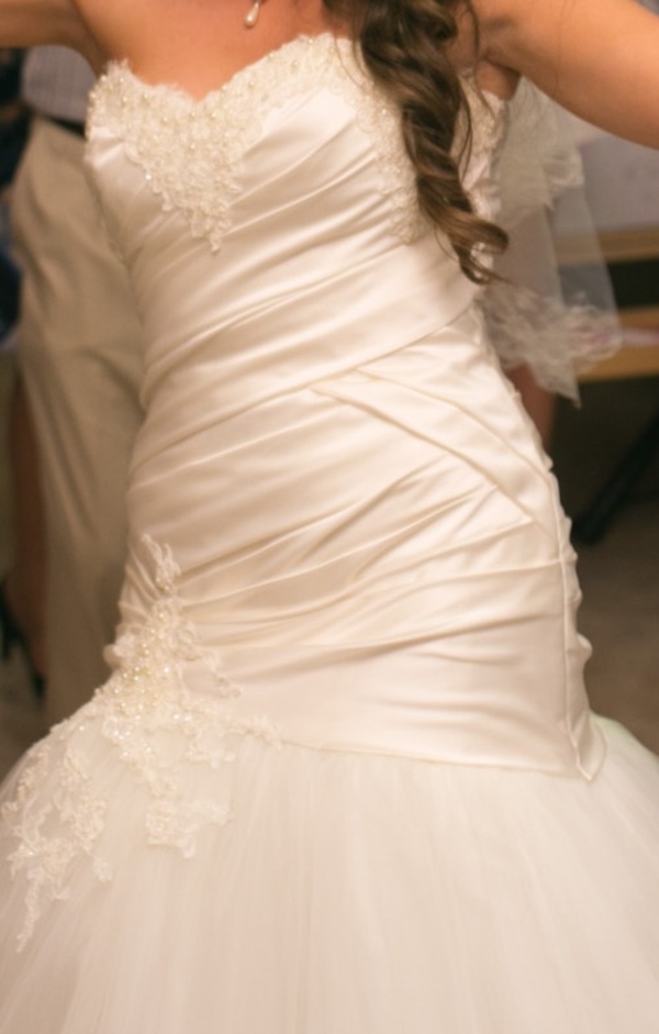 Cвадебное платье для невесты-дюймовочки 3