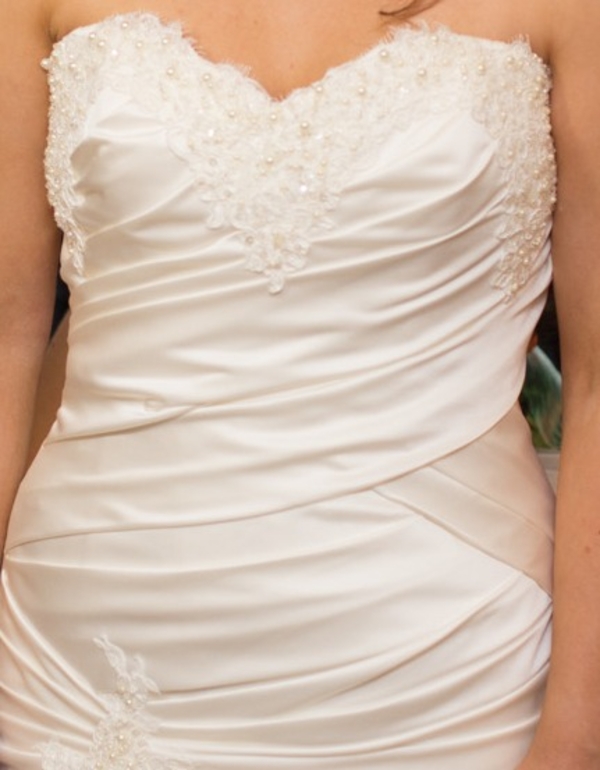 Cвадебное платье для невесты-дюймовочки 4