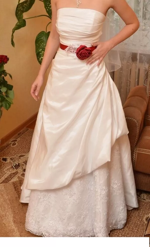 Белое свадебное платье 3