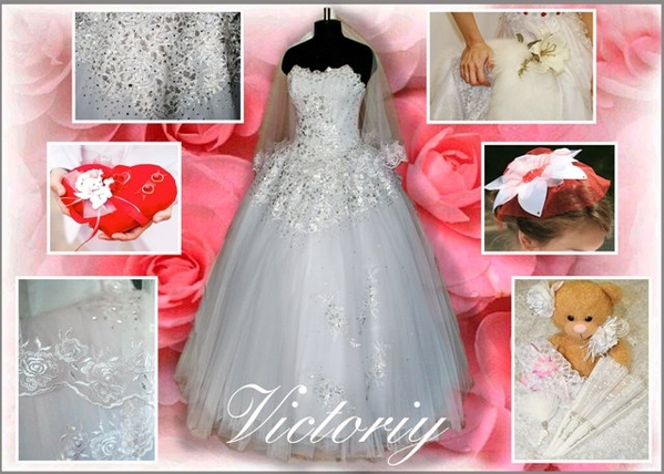 Шикарное свадебное платье VICTORIY