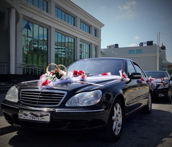 аренда прокат авто Mersedes W220 S500 long  с водителем 3