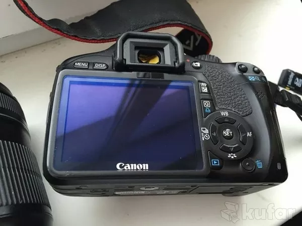 Canon 550D,  объектив canon,  вспышка и + 2