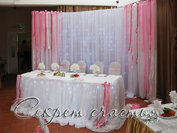 Оформление свадеб и декор от салона 