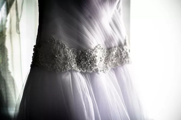 Красивое пышное свадебное платье 5
