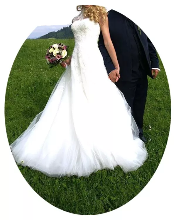 Продам свое свадебное платье Octavia от Pronovias 5