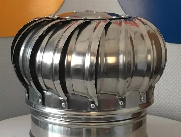 Турбодефлектор - вентиляционная турбина без электричества. 2