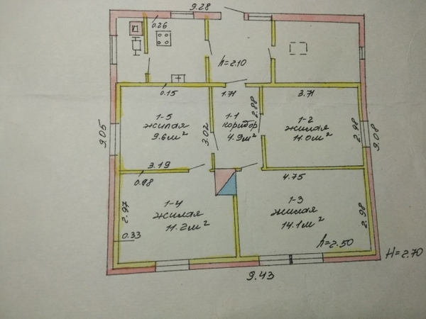 Продам дом в деревне Новые Новоселки 12